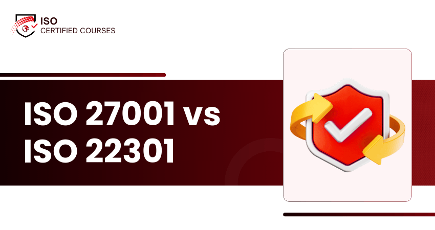 ISO 27001 vs ISO 22301