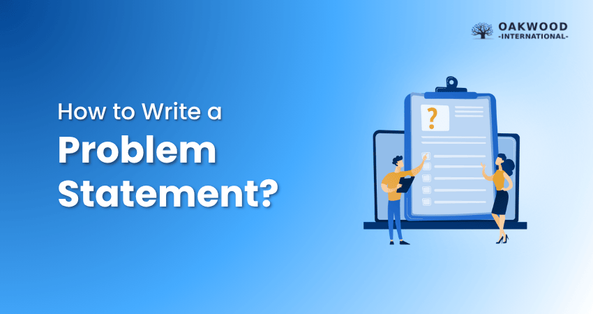 How to Write a Problem Statement