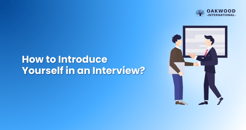 How to Introduce Yourself in an Interview
