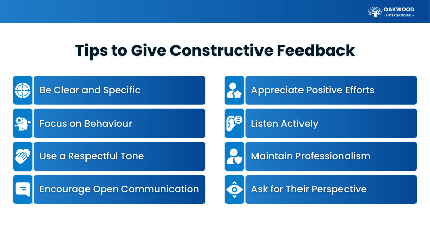 Constructive Feedback Tips