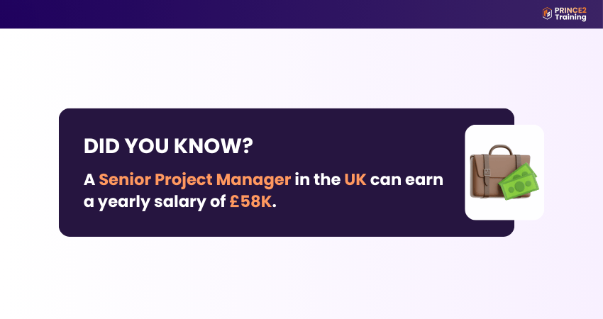 Senior Project Manager Salary in UK