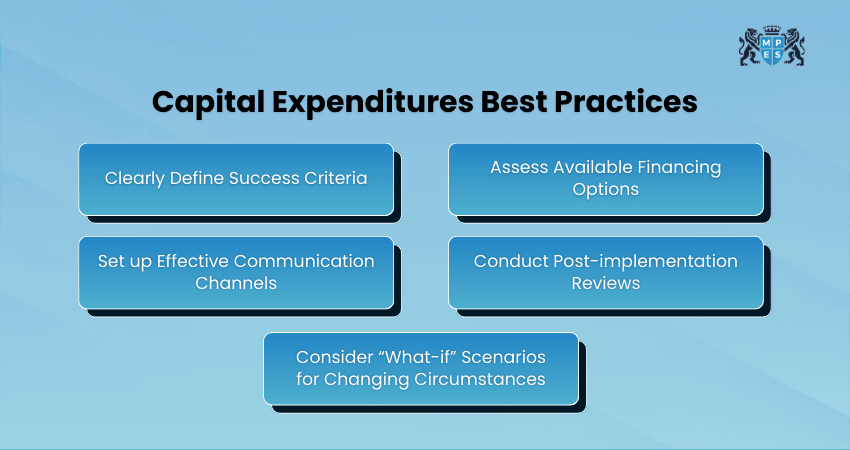 Capital Expenditures Best Practices