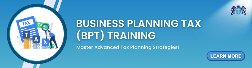 Business Planning Tax (BPT)