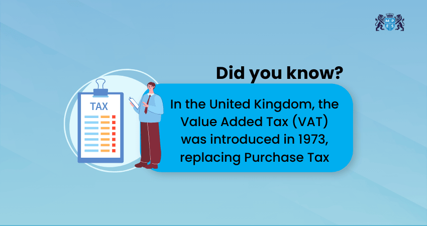 UK VAT Introduced 