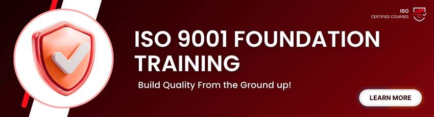 ISO 9001 Foundation Course for Professionals