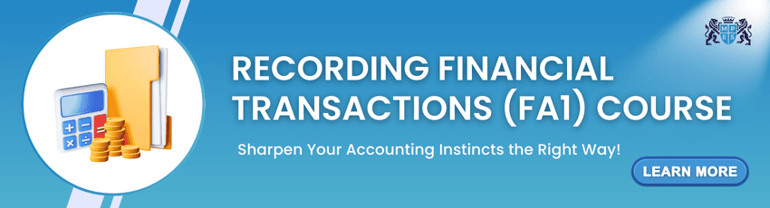 Recording Financial Transactions (FA1) Course