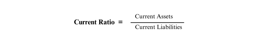 Current Ratio Formula