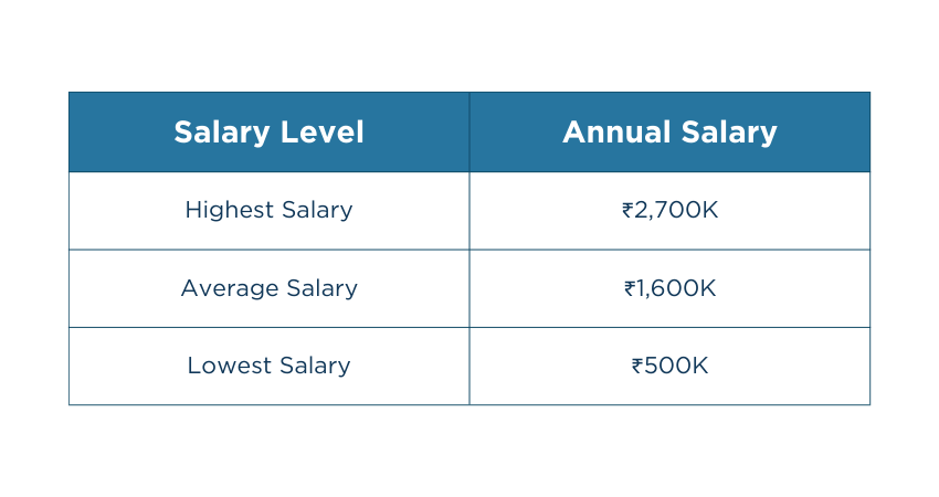 Project Manager Salary in the India