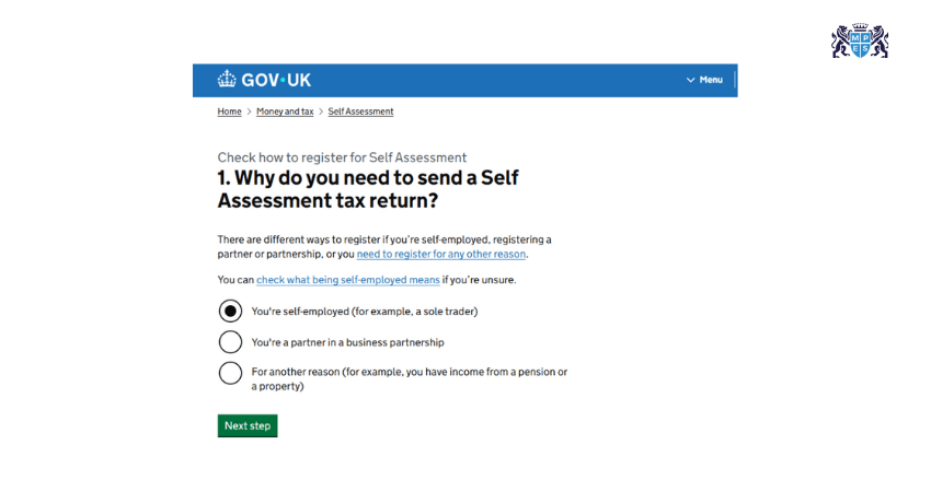 First Step to Registration