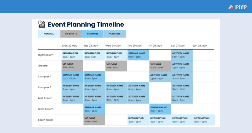 Event Planning Timeline