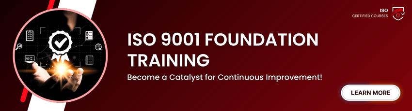 ISO 9001 Foundation Training