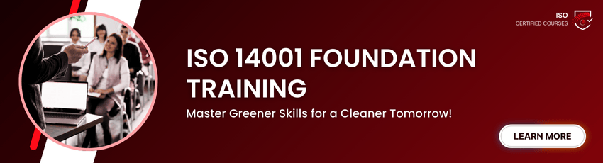 ISO 14001 Foundation Training ISO 14001 Foundation Training