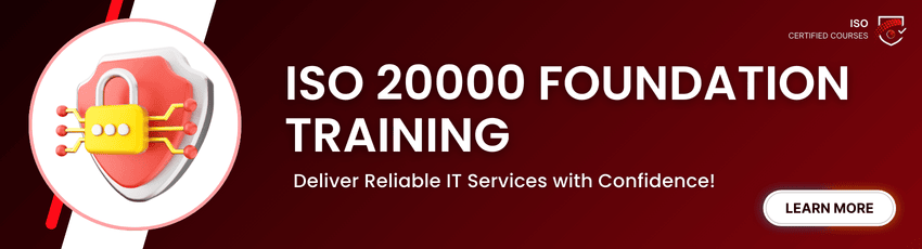 ISO 20000 Foundation Training